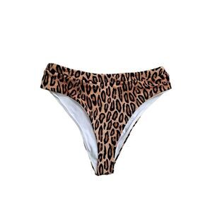 Swiminista Bubbly Bottom Leopard Print  Black Brown Medium